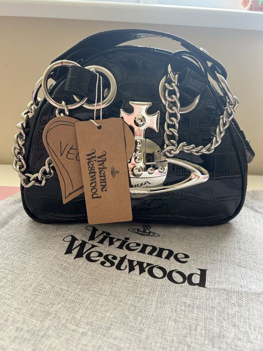 Vivienne Westwood Archive Chain Small shoulder bag / Чанта  през рамо (НОВА)