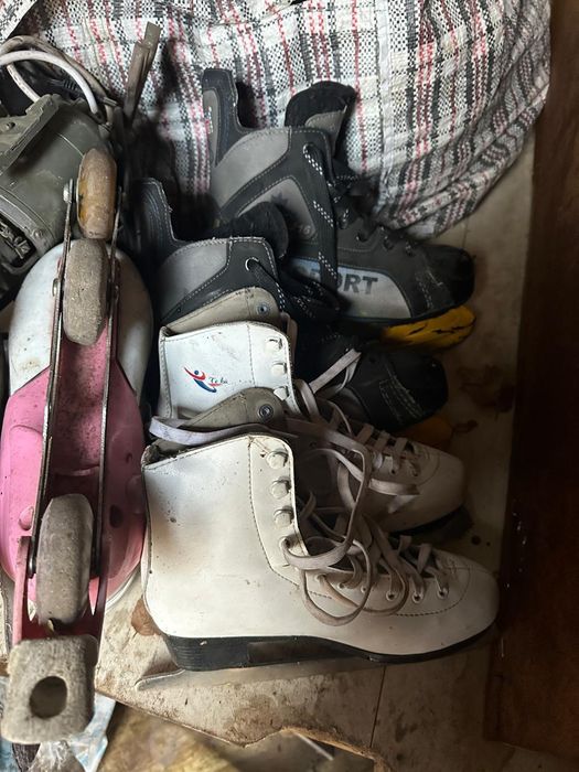 Роликиковые коньки-5шт