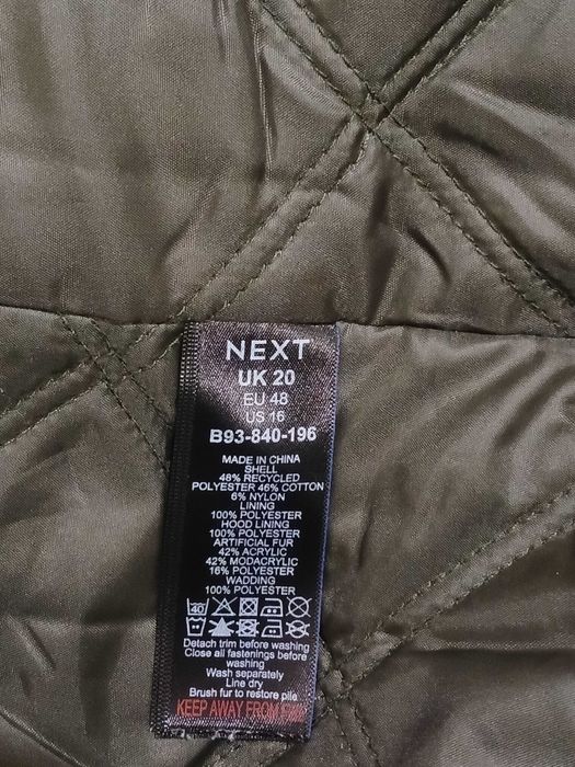 До 21 февраля! Парка зимняя NEXT из Европы, большой размер