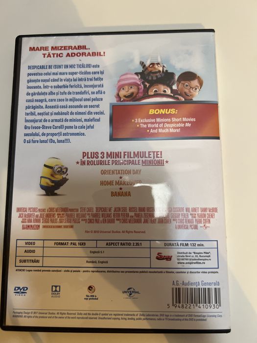 Film cu minions cu cd