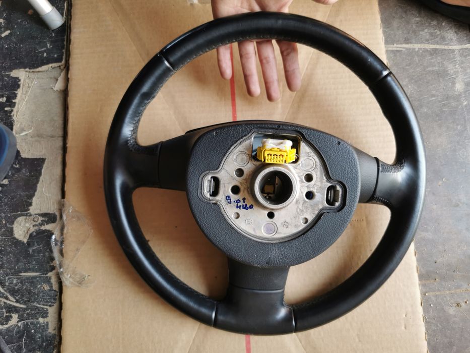 Volan piele cu comenzi vw golf 5 Passat jetta scirocco