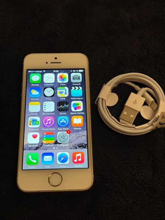 iPhone 5s Gold iOS 8.1.2