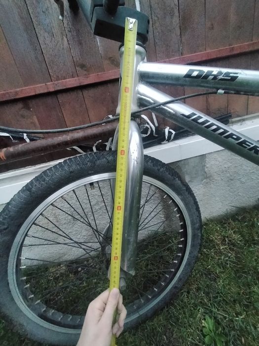 BMX DHS jumper gri metalic