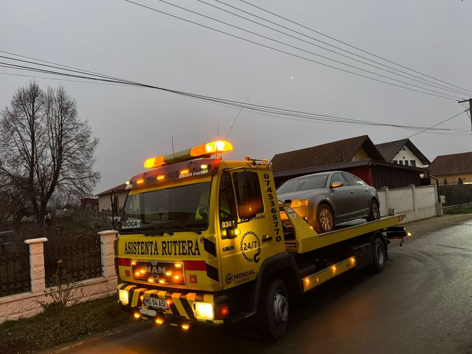 Camion Autoplatforma Hidraulică, MAN L2000, 1998,motor 4.6