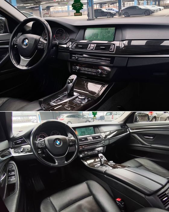 BMW seria 5/520/f10/piele/automată/navi mare/memorii/bi-xenon/Germania