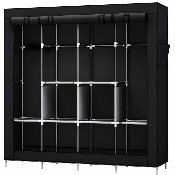 Сгъваем текстилен гардероб XXL 175x45x170cm – просторен, здрав и практичен