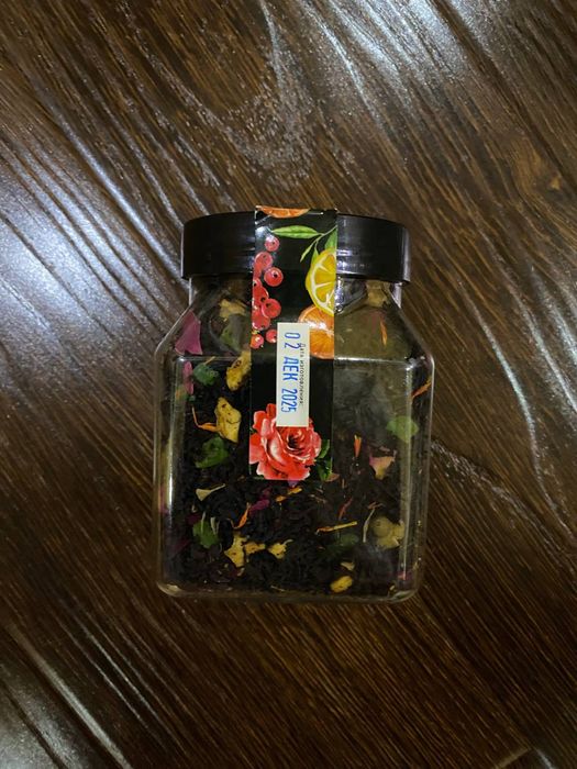 Фруктовый чёрный чай Assalom Tea «Бутоны роз»