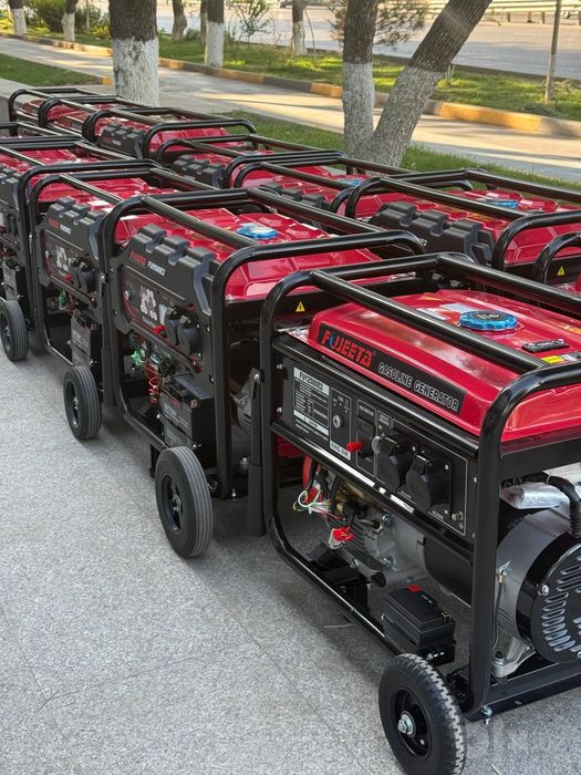 Gaz & benzinli generator FUJEETA 4,5 KVA