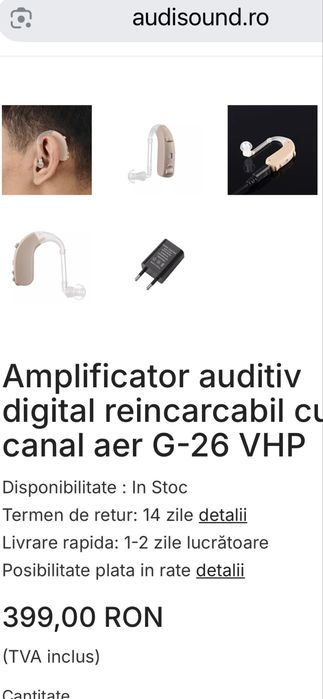 Aparat auditiv,stanga sau dreapta
