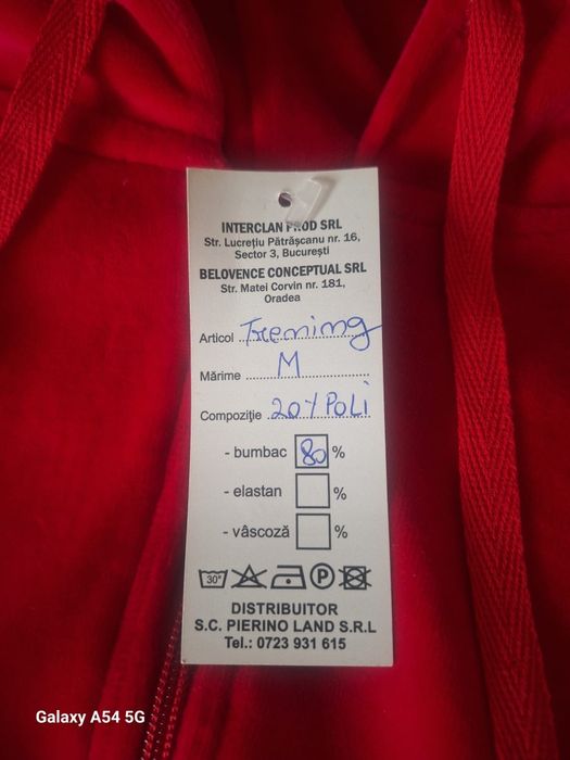 Compleu din catifea de dama