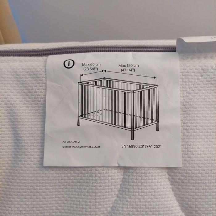 Saltea spuma bebelusi Skonast, Ikea, 60x120x8cm