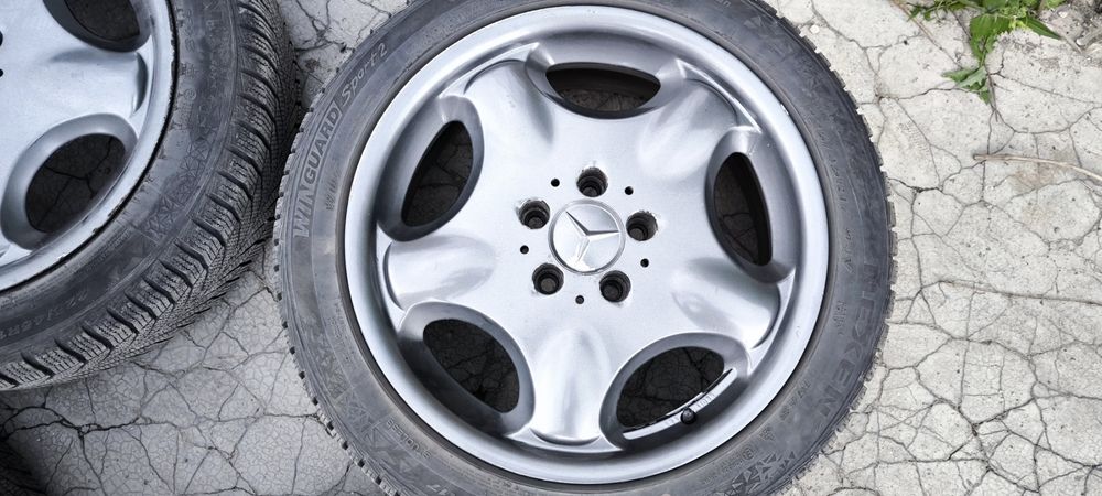 225/45/17 Mercedes Джанти със зимни гуми