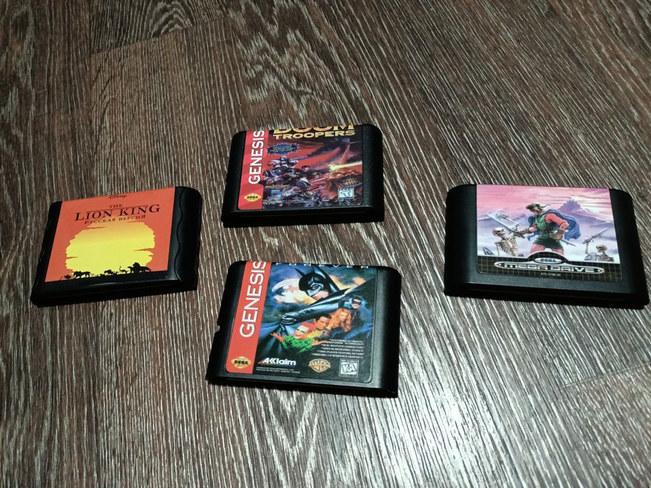 Продам картриджи на Sega