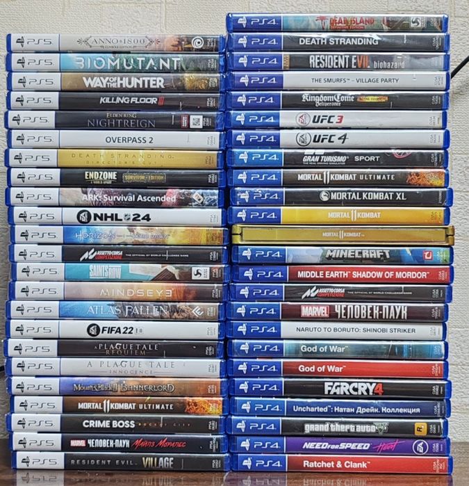 Продам диски пс 4 пс 5