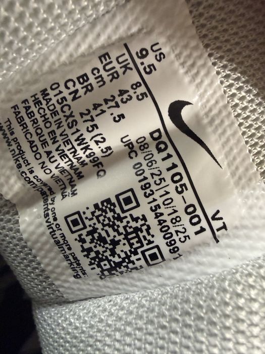 Nike Air Max Plus 43 noi new