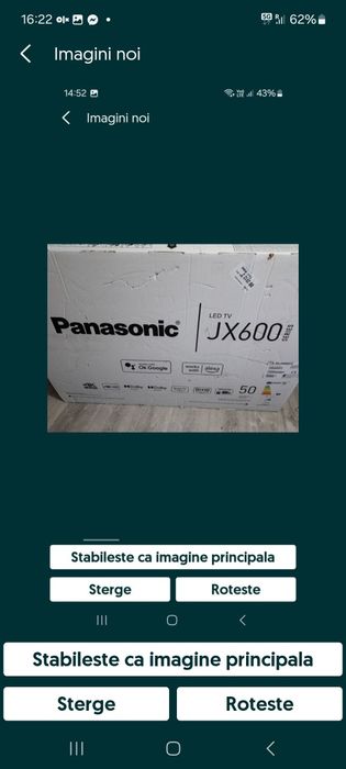 Nou cu displeiul spart de la transport