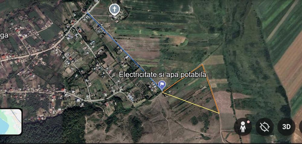 Teren 3,3 ha pentru viață la natură – livadă, liniște, Strunga Iași