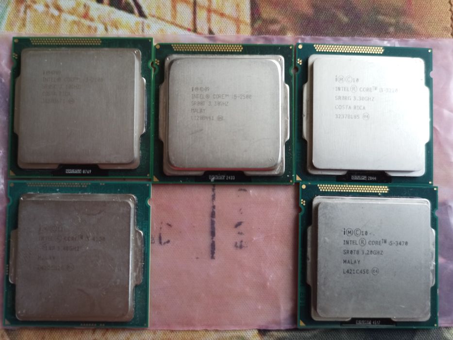 Vånd procesoare calculatoare de la I3 I5 diferite  frecvențe