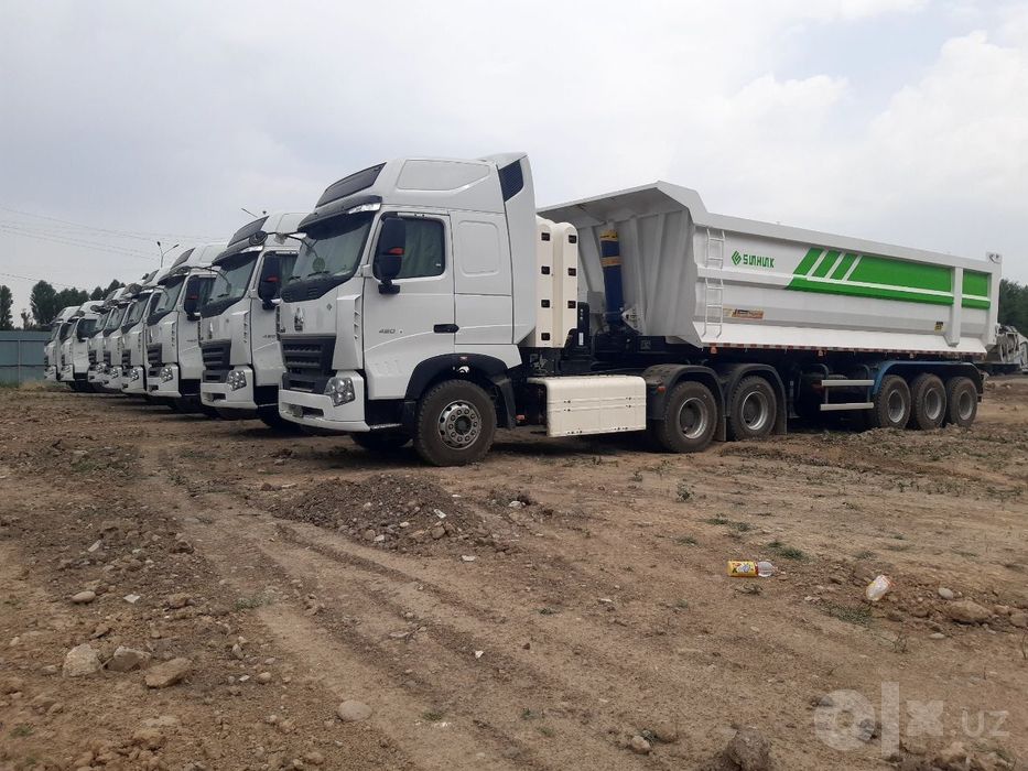 А7 Howo 6×4 тягач тошкентда сотувда тайёр