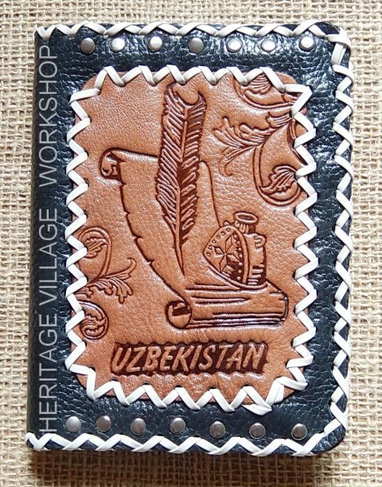 Кожаные обложки ручной работы.