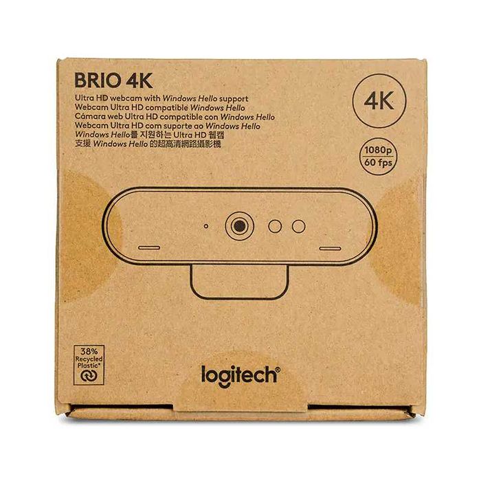 Camera web Logitech Brio 4K PRO,Ultra HD,negru,sigilat