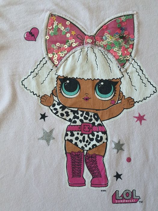Bluza maneca lunga, fete, 9, 10, 11 ani, 140-146, LOL Surprise