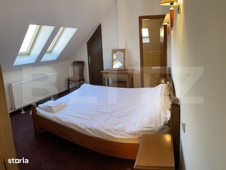 Cabana cu 5 dormitoare, 250 mpu, 700 teren la Ranca