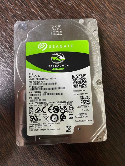 жесткий диск 4 TB