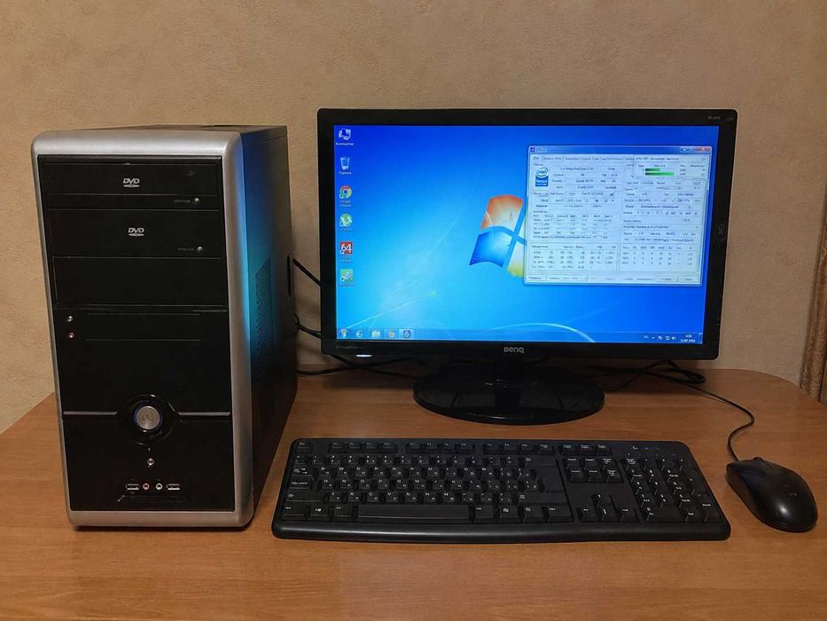 Компьютер в полном комплекте — полностью готов к работе