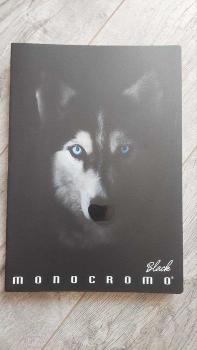 Комплект от 4 тетрадки Pigna Monocromo Black. А4