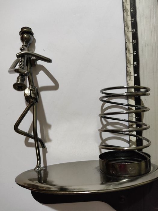 Vand figurine muzicanti, metal.