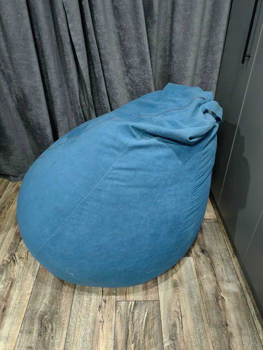 Кресло-мешок синий