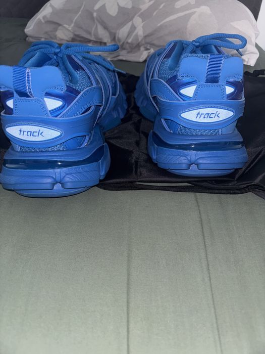 Balenciaga track icy blue