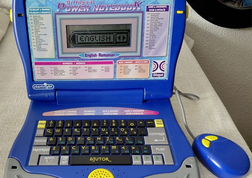 Laptop educativ engleză-română