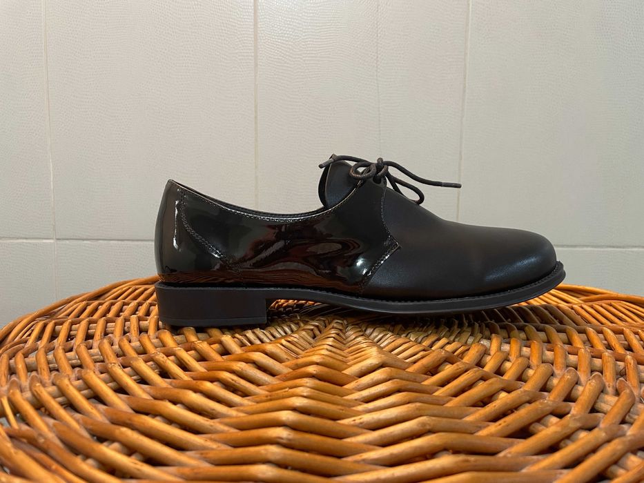 НОВЫЕ | Женские туфли дерби из эко-кожи | Gelsomino - размер 40