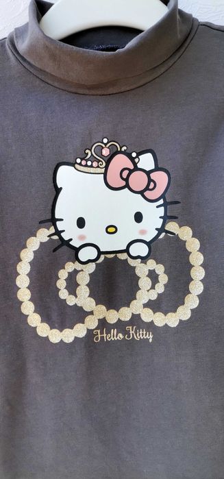 Maletă helancă bluză pe gât fetițe Hello Kitty C&A măr 92 2 ani