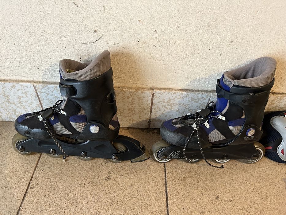 Ролери K2 с подарък наколенки и налакетници