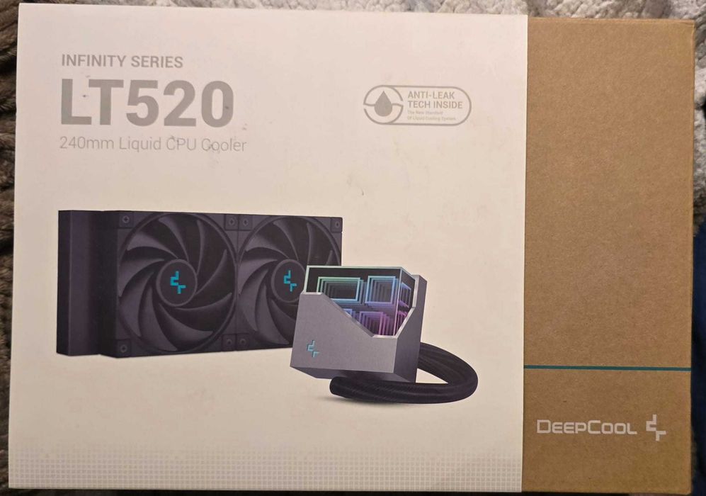 Cooler DeepCool LT520, 240mm, cu lichid, skt. Intel/ AMD, iluminare RGB