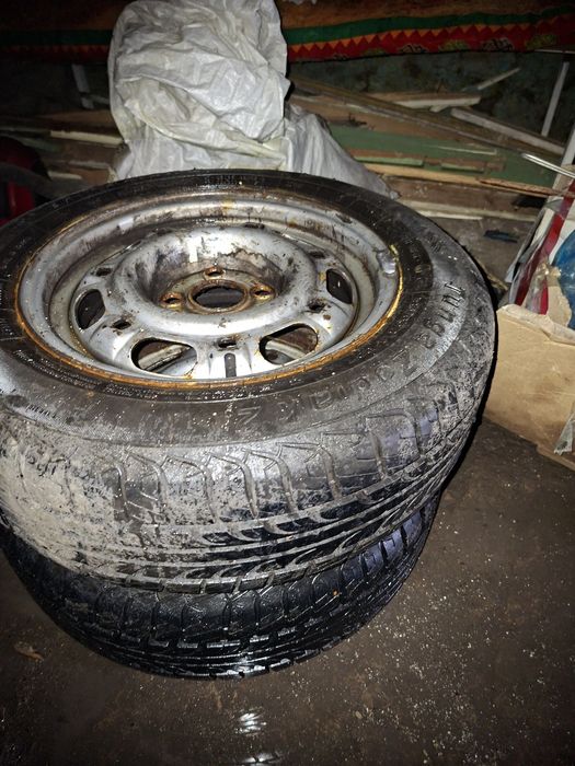 Летние шины с диской 14