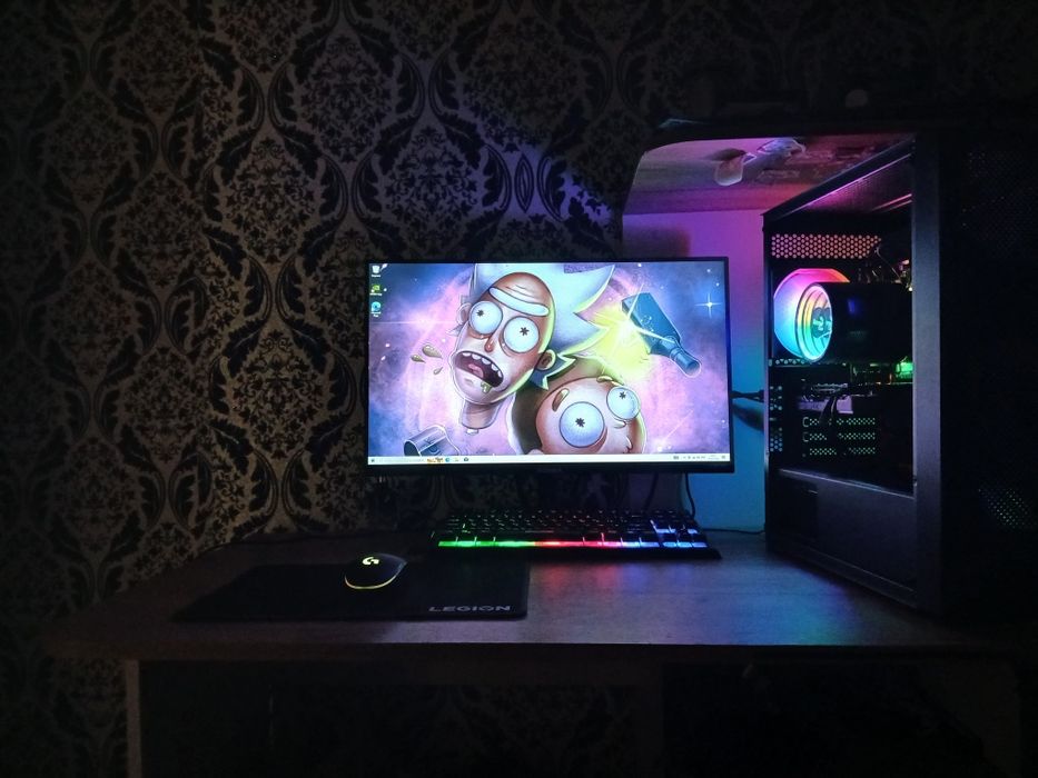 Игровой комплект пк сетап полностью