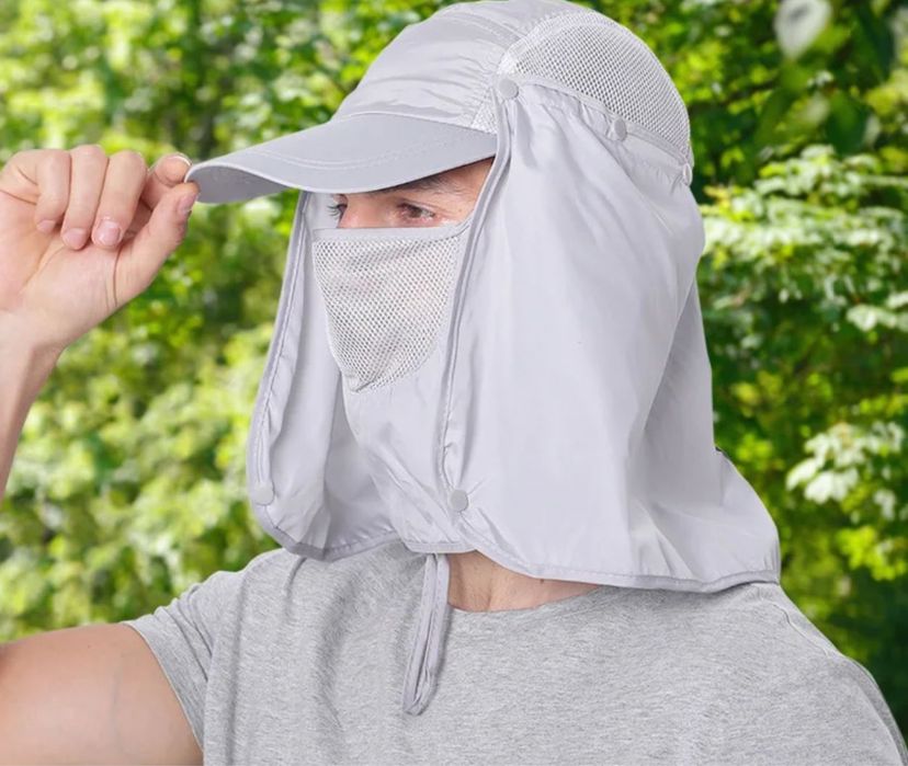 Кепка с защитой от солнца