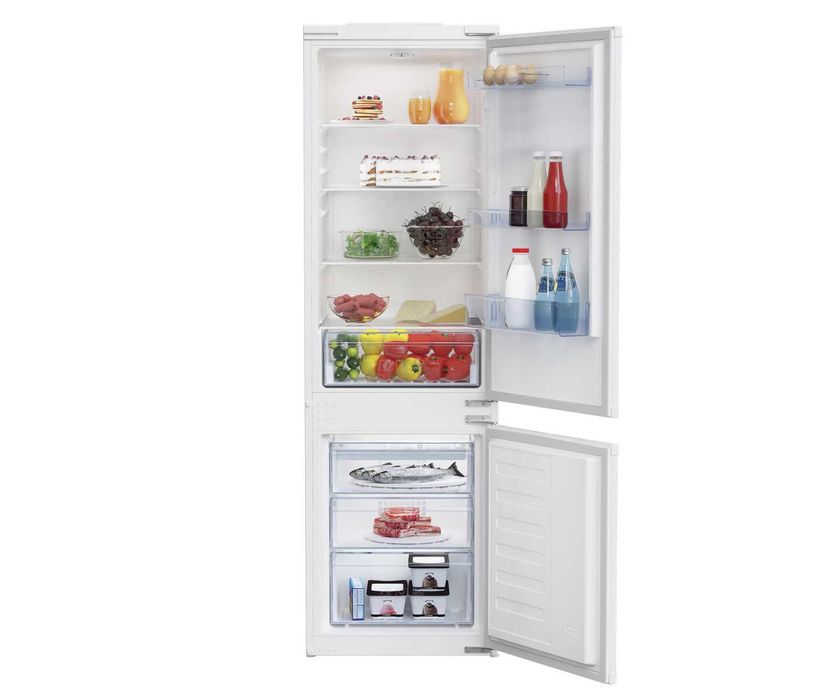 Combina frigorifica incorporabila Beko BCSA285K4SN, 271 l, Clasa E