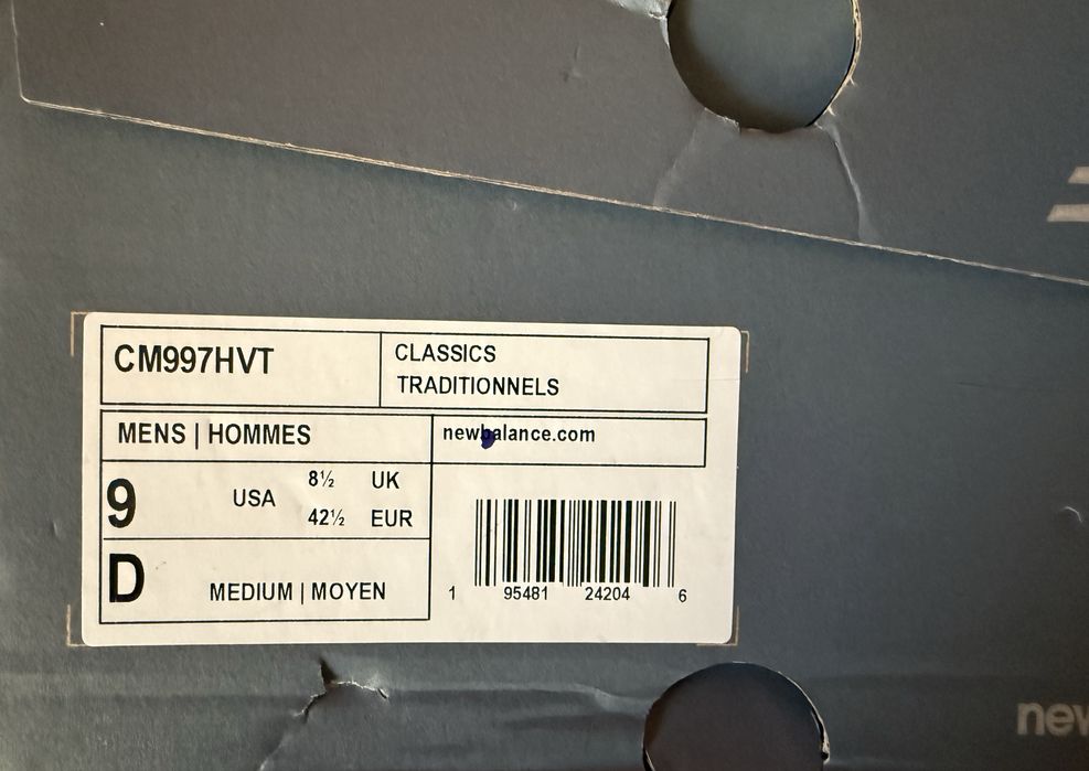 New Balance 997 ОРИГИНАЛНИ мъжки маратонки 42,5/27см