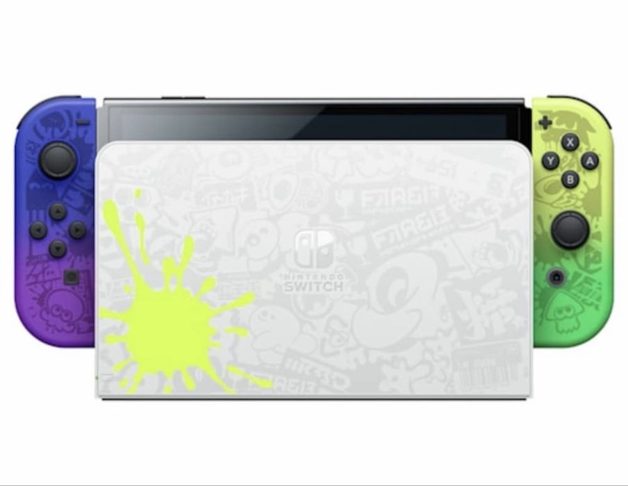 Nintendo switch oled splatoon 3 edition