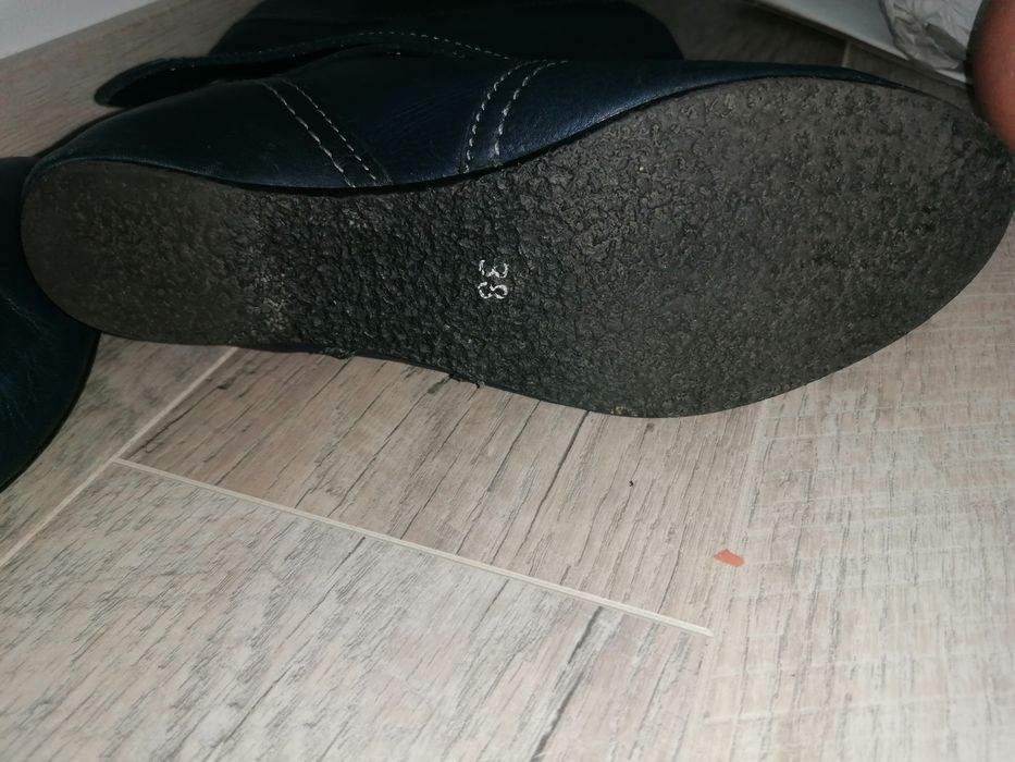 Cizme lungi de piele nr 38 Benvenuti