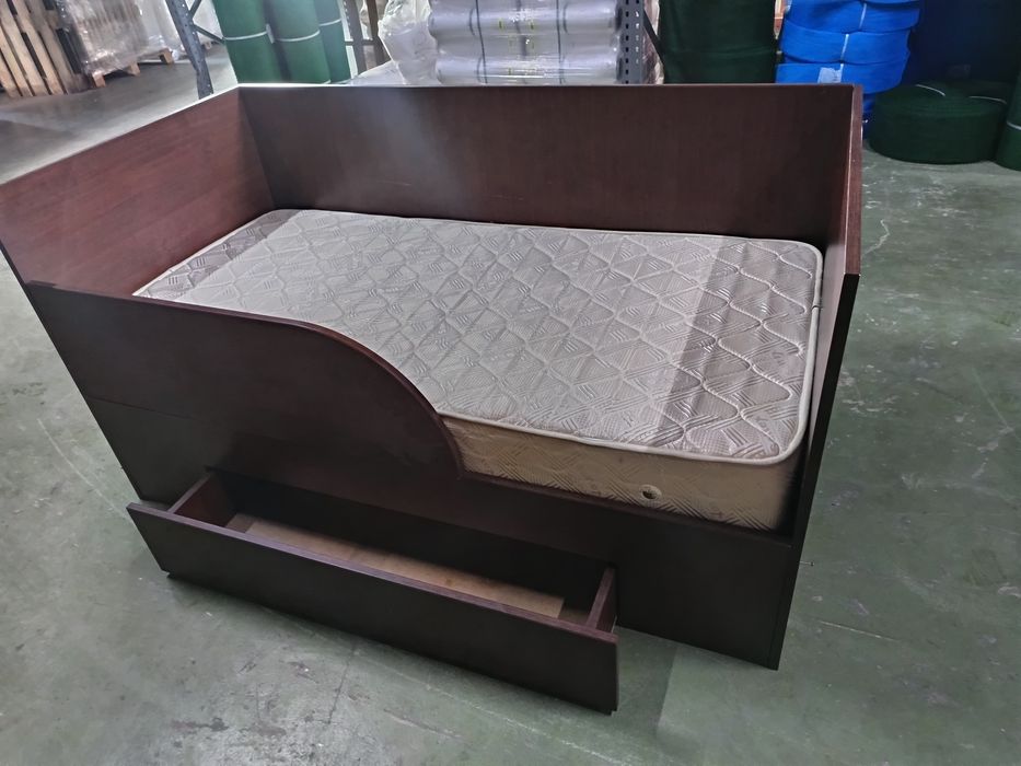 Pat copii 160/90 cu saltea