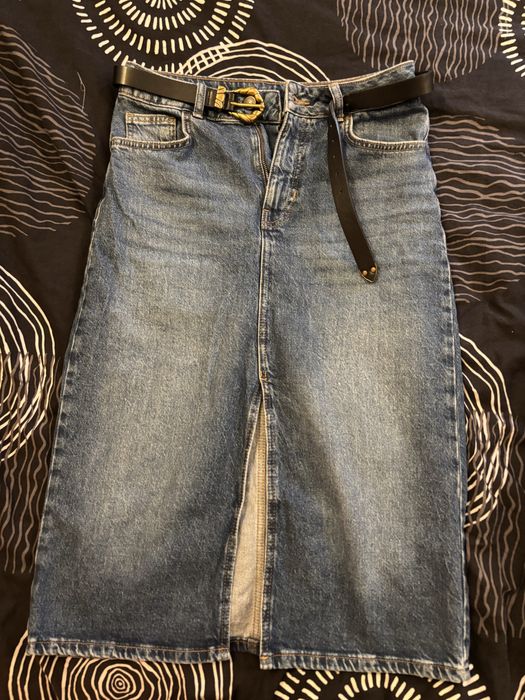 Дънкова дълга пола