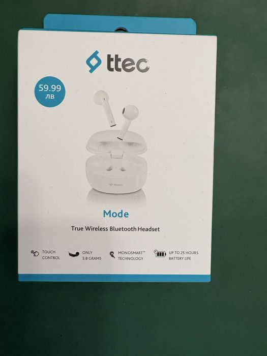 Безжични Bluetooth слушалки ttec