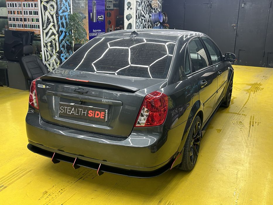 Stealthside Gentra Spoiler Tuning Diffuzor Обвесы Спойлеры