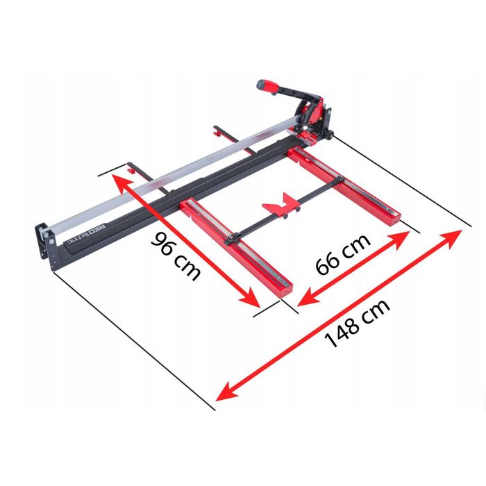 Dispozitiv pentru taiere gresie si faianta, 1200 mm, Red Technic